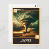 Moore, Oklahoma |  Briefkaart (Voorkant / Achterkant)