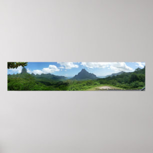 Moorea Island, Frans-Polynesië. Poster