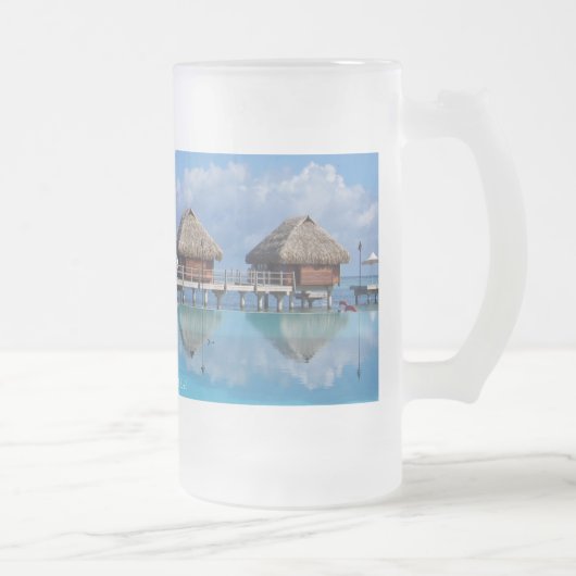 Moorea Mirror Frosted Glass Matglas Bierpul (Rechts)
