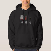 Mooresches Law Disc USB Stick Memory Kaart Hoodie (Voorkant)