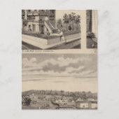 Moorhead Clay County, Minnesota Briefkaart (Voorkant)