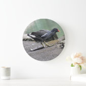 Moorhen Wall Clock Grote Klok (Huis)