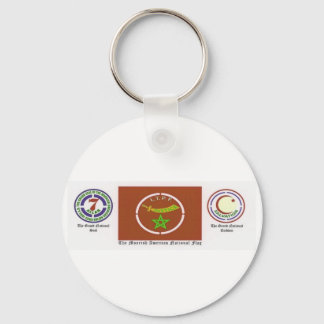 Moorish American Sleutelhanger