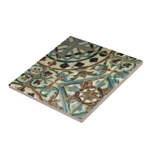 Moorish Azulejo tile Tegeltje (Zijkant)