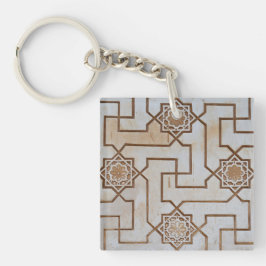 Moorish Geometric Pattern Sleutelhanger