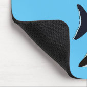Moorish idol fish cartoon illustration muismat (Hoek)