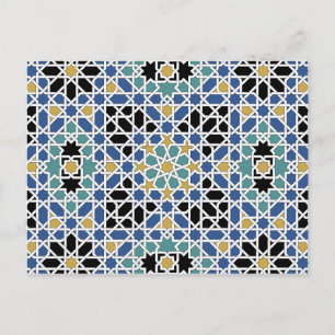 Moorish tile 2012 Calendar Briefkaart