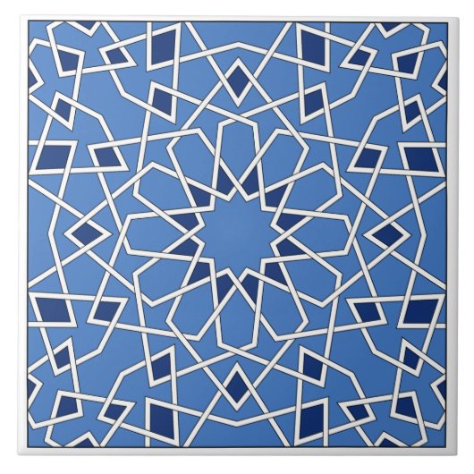 Moorish Tile Tegeltje (Voorkant)