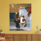 Moors bad | Jean-Léon Gérôme | Canvas Afdruk (Insitu (Woonkamer))