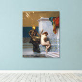 Moors bad | Jean-Léon Gérôme | Canvas Afdruk (Insitu (Houten vloer))