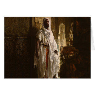 Moorse Chief Afrikaanse kunst portret