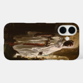 Moorse Chief Afrikaanse kunst portret Case-Mate iPhone Case (Achterkant (horizontaal))