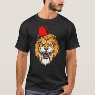 Moorts American Marokko Flag Moroccan Soccer Super T-shirt