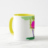 Moos Love Yellow 11 oz Combo Mok (Voorkant links)