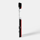 Moose Amerikaanse vlag iPhone Hoesje (Linkerkant)