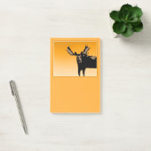 Moose at Sunset - Original Wildlife Art Post-it® Notes (Kantoor)