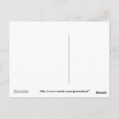 Moose avec veau - Carte postale de voeux (Dos)