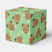 Moose Baby shower Bedankdoosjes (Achterkant)