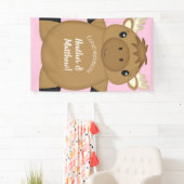 Moose Baby shower Woodland Spandoek (Insitu)