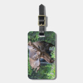 Moose bagagelabel (Voorkant verticaal)