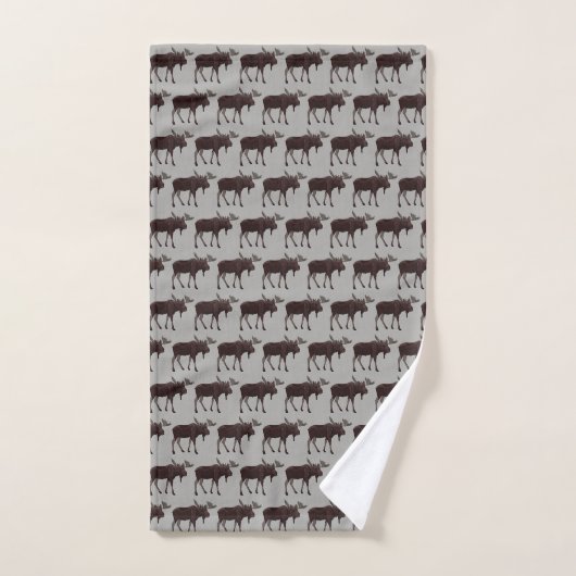 Moose Bath Towel Set Custom Canada Moose Towels Bad Handdoek (Handdoek)