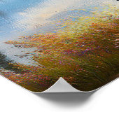 Moose bij Lake 2 Poster (Hoek)