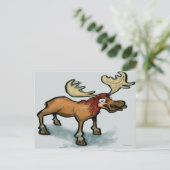 Moose Briefkaart (Staand voorkant)