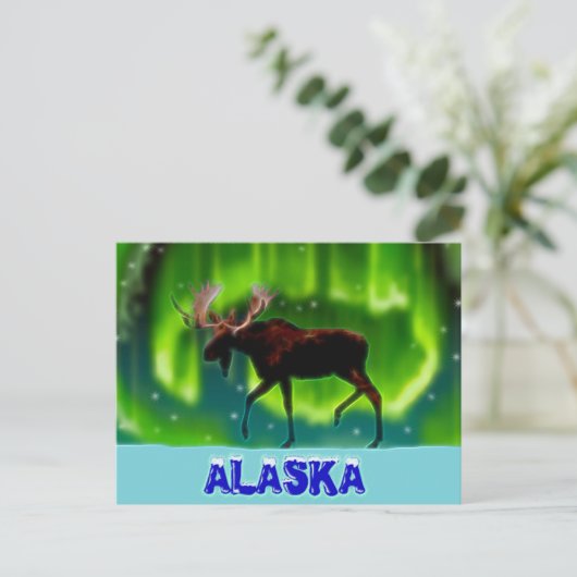 Moose Briefkaart (Staand voorkant)