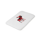 Moose Buffalo Check Mountain Living Bath Mat (Gekanteld)