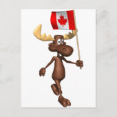 Moose Canada Briefkaart (Voorkant)