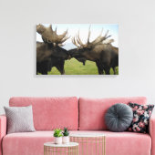 Moose Canvas Afdruk (Insitu (Woonkamer))