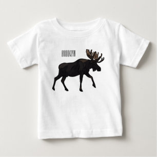Moose cartoon illustratie