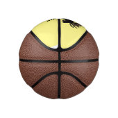 Moose cartoon illustratie basketbal (Rechts)