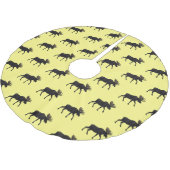 Moose cartoon illustratie kerstboom rok (Gekanteld)