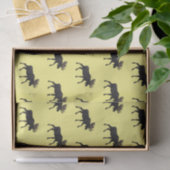 Moose cartoon illustratie tissuepapier (Geschenk)