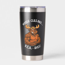 Moose-cles en BCAAs – Grappige sportschool eland w