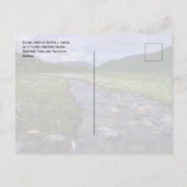 Moose Creek, bergen, Denali National Park Briefkaart (Achterkant)