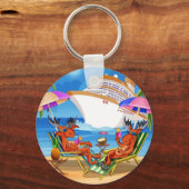 Moose Cruise Sleutelhanger (Voorkant)