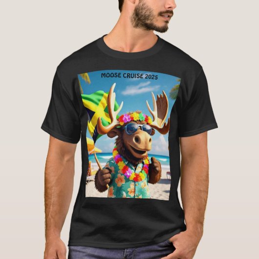 MOOSE CRUISE T-SHIRT (Voorkant)