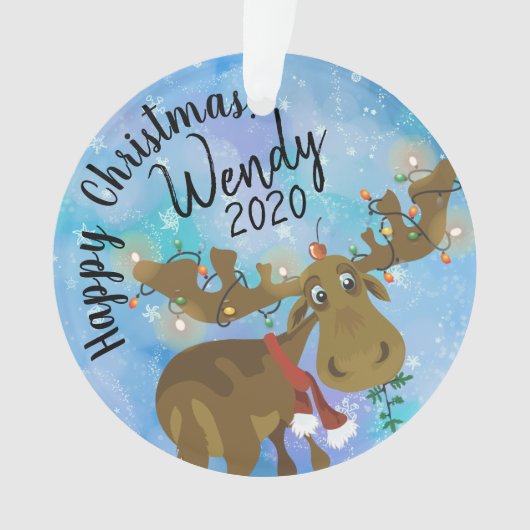 Moose de Noël (devant)