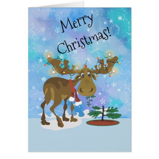 Moose de Noël ~ (Devant)