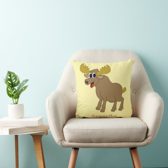 Moose Design Persoonlijk Kussen (Stoel)