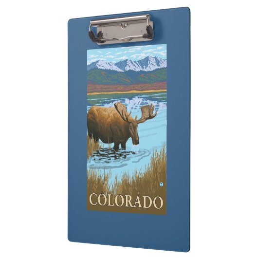 Moose DrinkingColorado Klembord (Links)