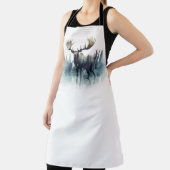 Moose dubbele belichting voor een bos schort (Insitu)