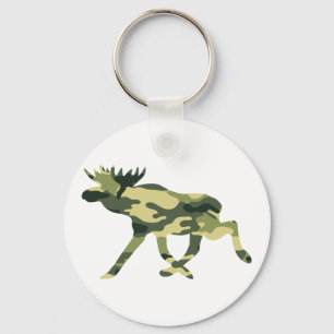 Moose / Elk Woodland Camouflage / Camo Sleutelhanger