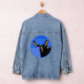 Moose en hiver - Art original de la faune (Hangar)