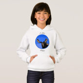 Moose en hiver - Art original de la faune (Devant entier)