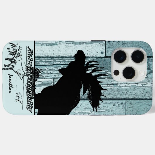 Moose en Wolf Wildlife Case-Mate iPhone Case (Achterkant (horizontaal))