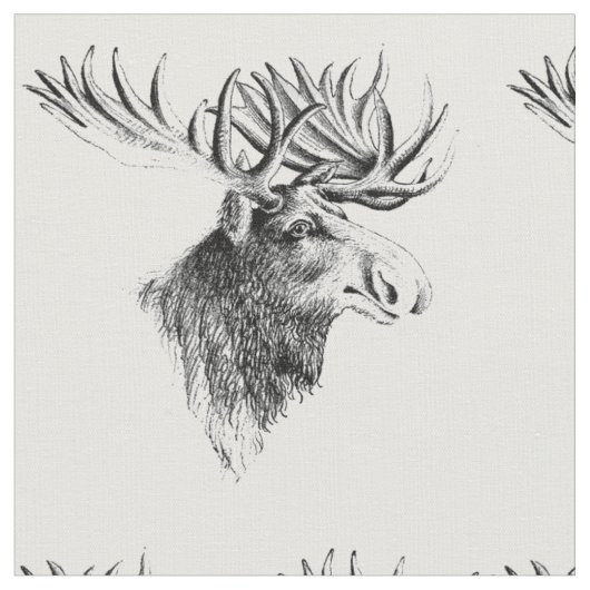 Moose Fabric Stof (Close Up)
