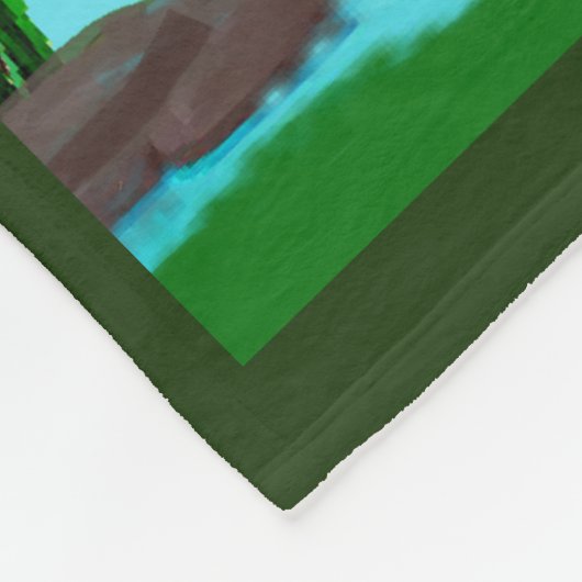 Moose Fleece Blanket (Hoek)